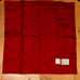 4 Pottery Barn Aspen Napkins NEW Set Cardinal RED ♥️Chief Velvet Trim Linen