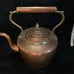 Vintage Large Copper Kettle with Brass Accents (approx. 24 )