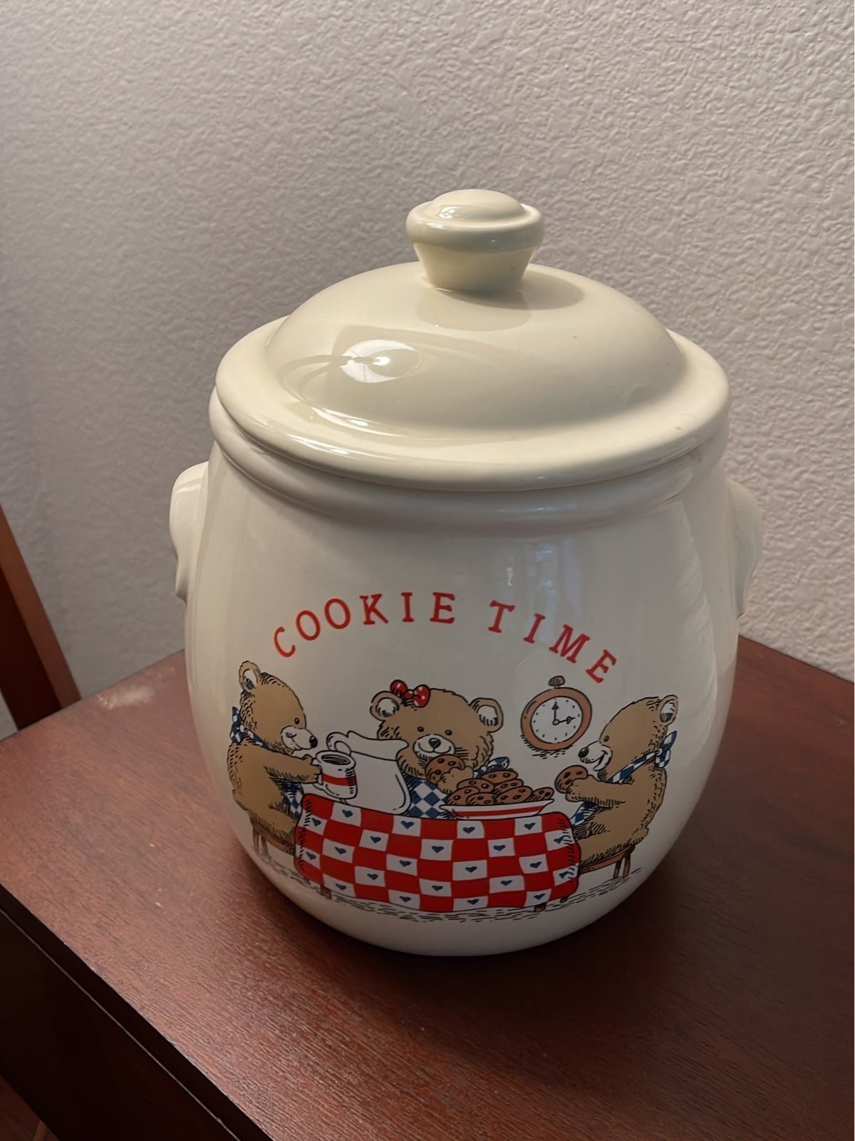 Vintage Cookie Time - Cookie Jar
