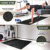 Puzzle Exercise Mat ½ in, EVA Interlocking Foam Floor Tiles