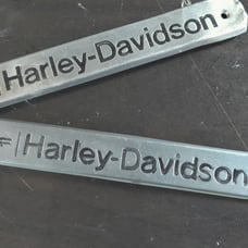 Harley Davidson AMF Nameplates