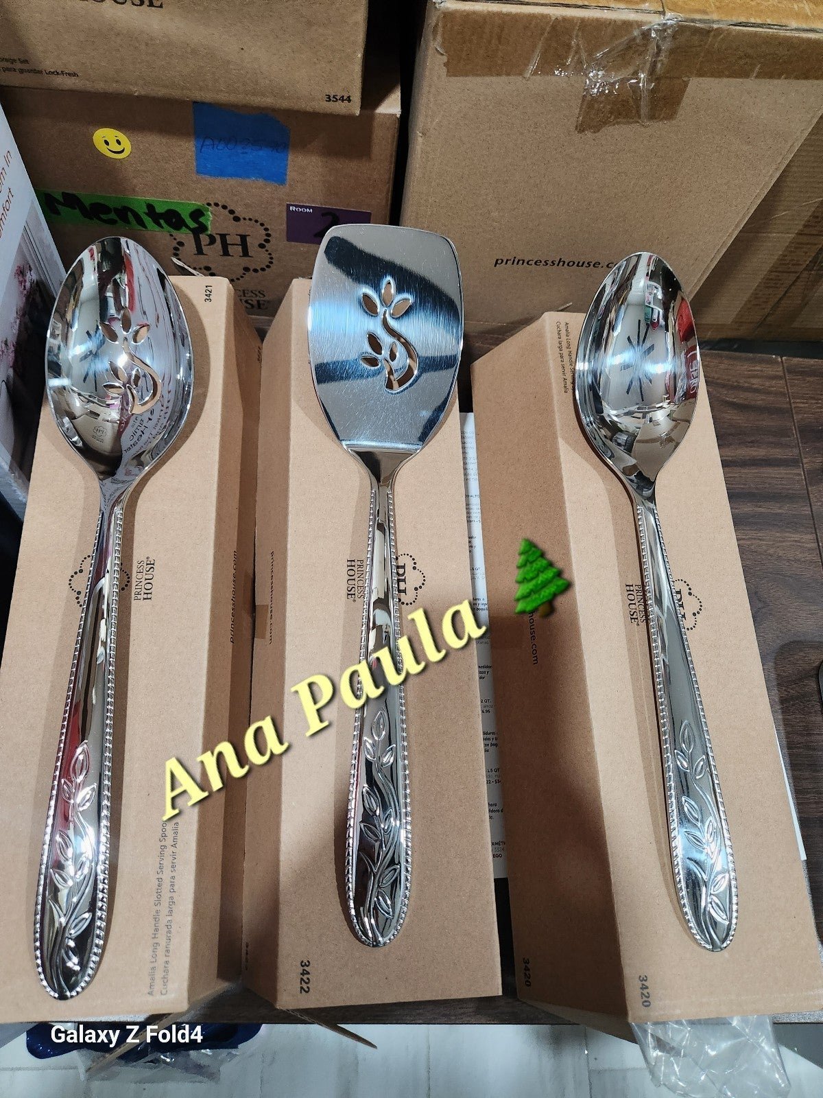 Amalia Set de 3 piezas Princess House