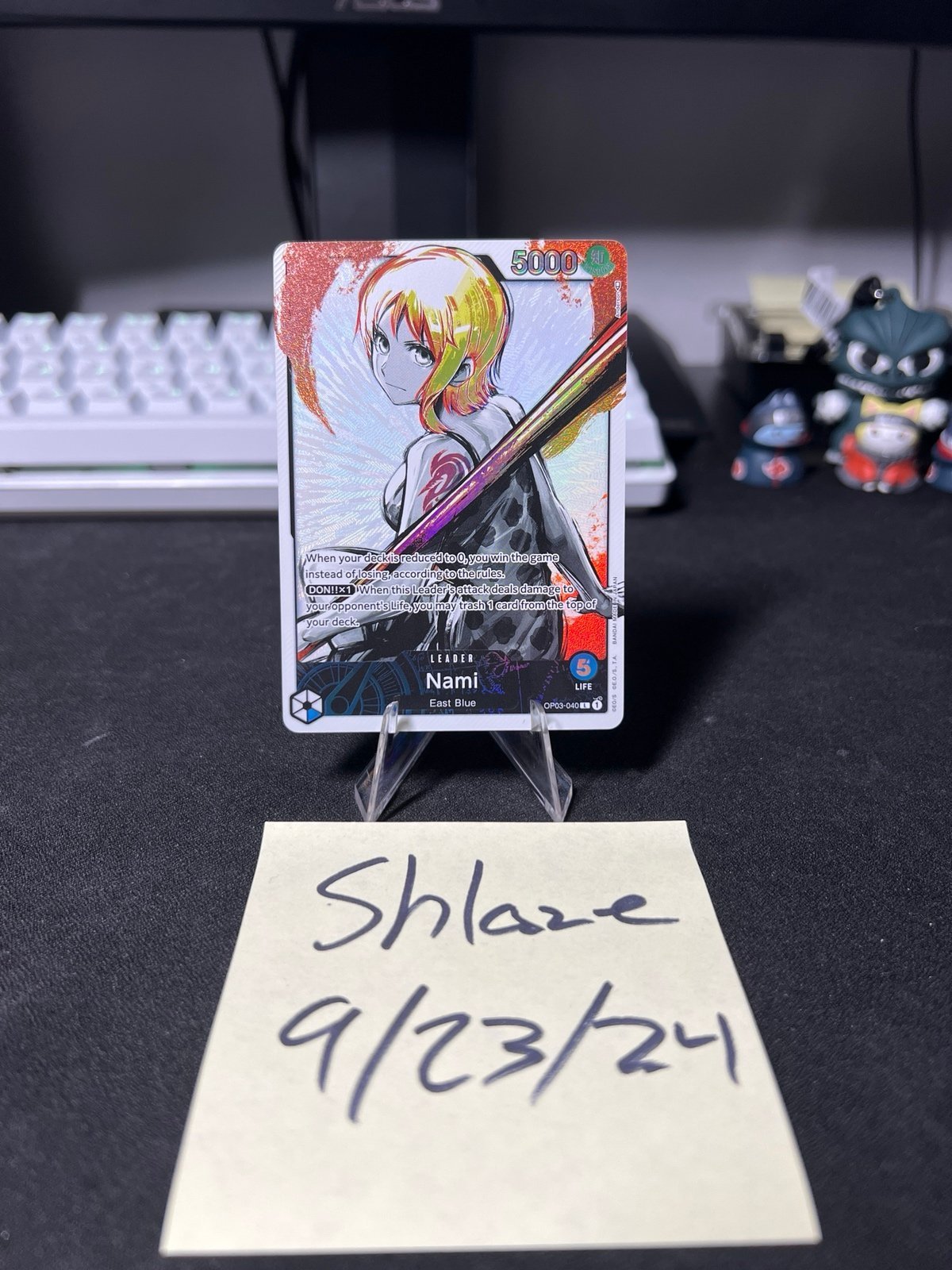 One Piece Card Game Nami (040) (Alternate Art) - Pillars of Strength (OP03-040)
