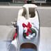 Bluesky Cleyworks Christmas reindeer Hot Chocolate stand Candle holder