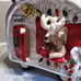 Bluesky Cleyworks Christmas reindeer Hot Chocolate stand Candle holder