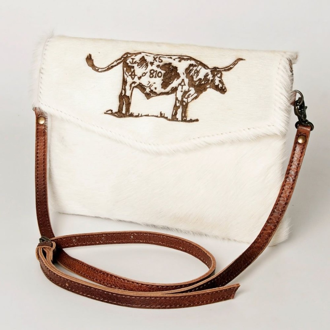American Darling Envelope Hair-On Bag Western Handbag Purse