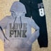 VS PINK floral rare love roses 86 joggers zip hoodie outfit set