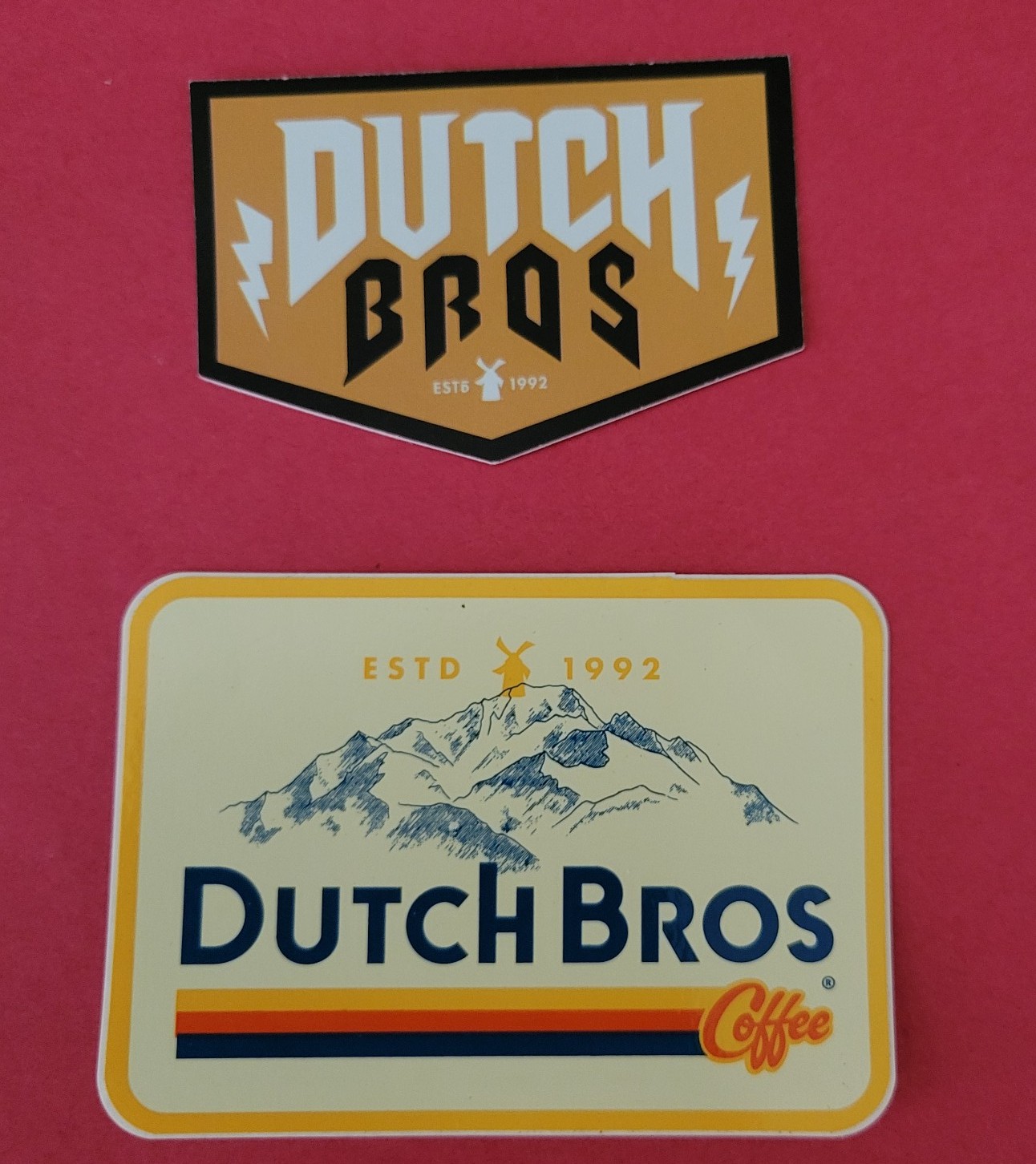 Dutch bros stickers