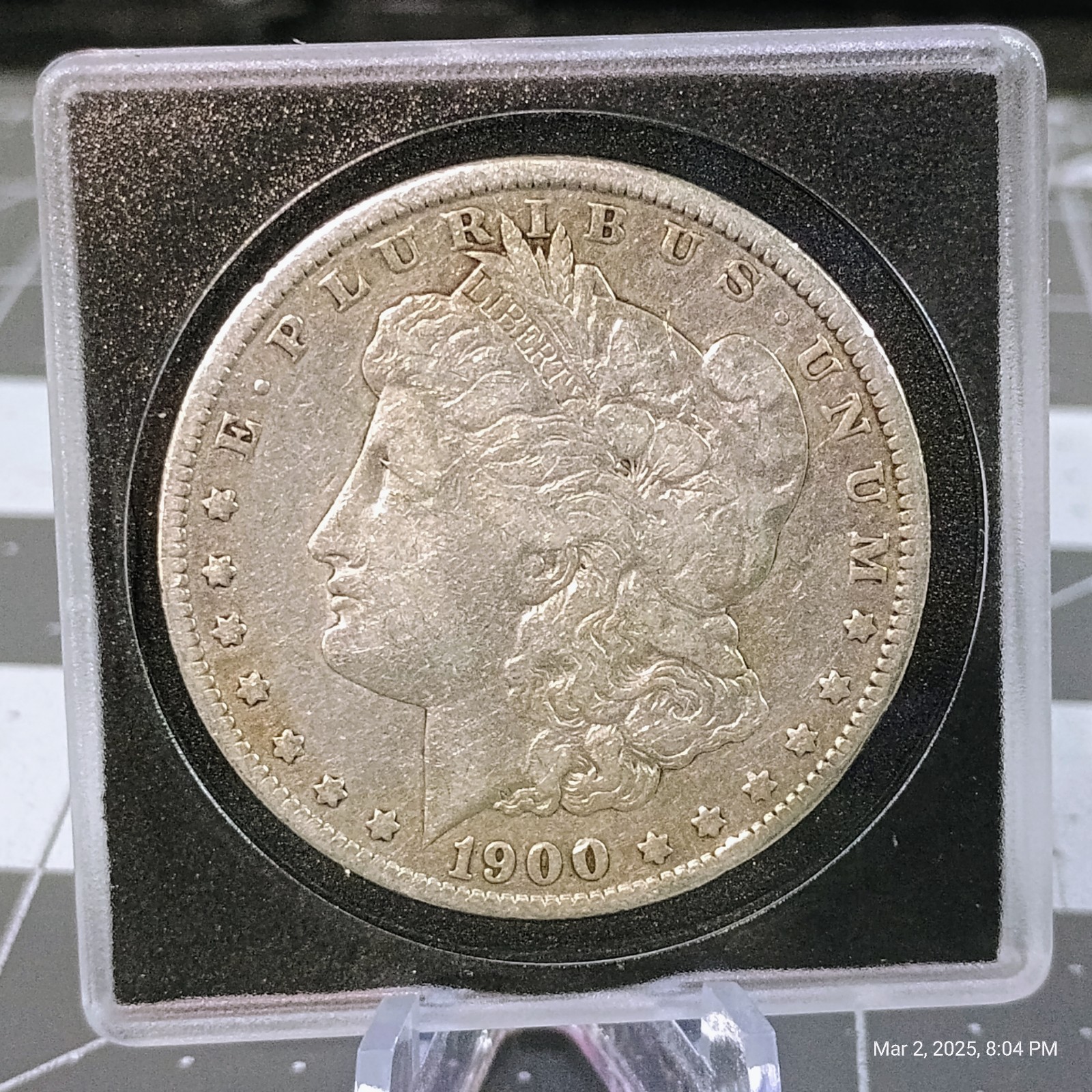 Antique US MINT 1900-O Morgan Silver Dollar 1 Coin K#110 24.06G Silver (VF+)