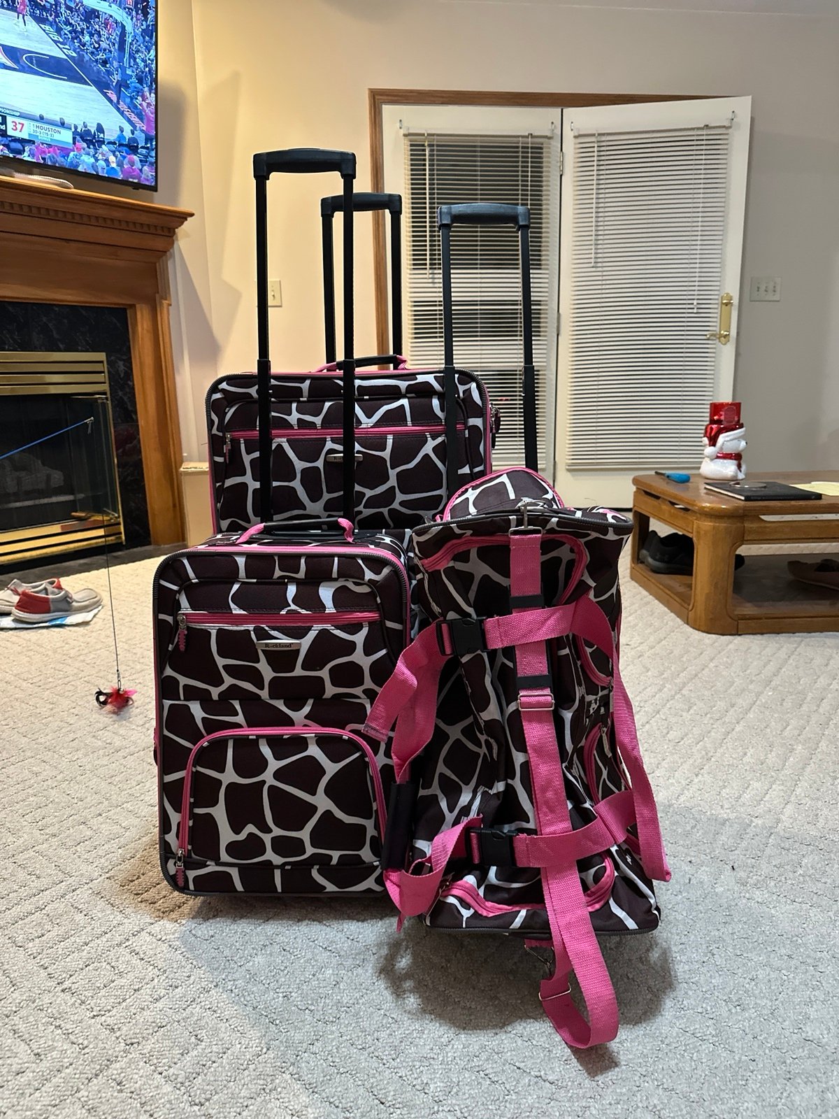 3 piece Rockland luggage