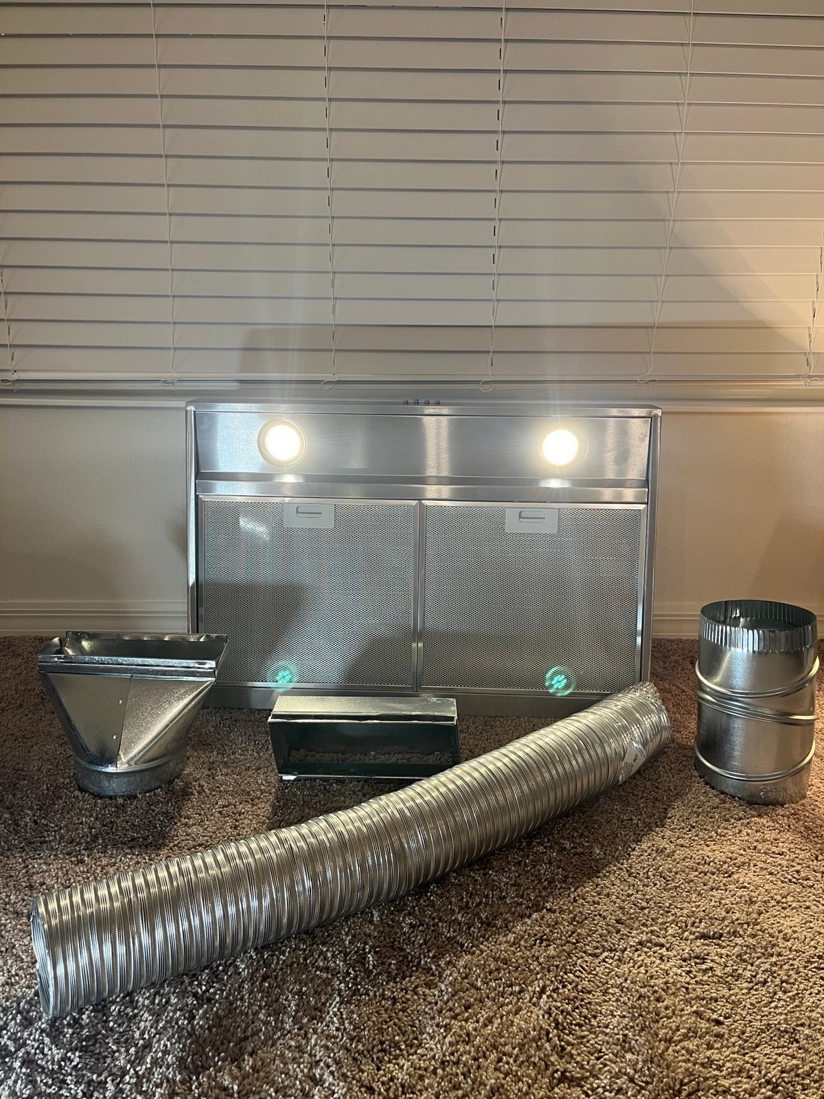 Whirlpool - 30 Convertible Range Hood - Stainless Steel Never Used. No Box.