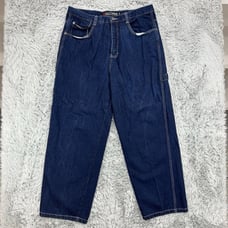 Southpole Jeans Mens 38.5x31.5 VTG Y2K Baggy Wide Leg Skater Hip Hop Grunge Punk