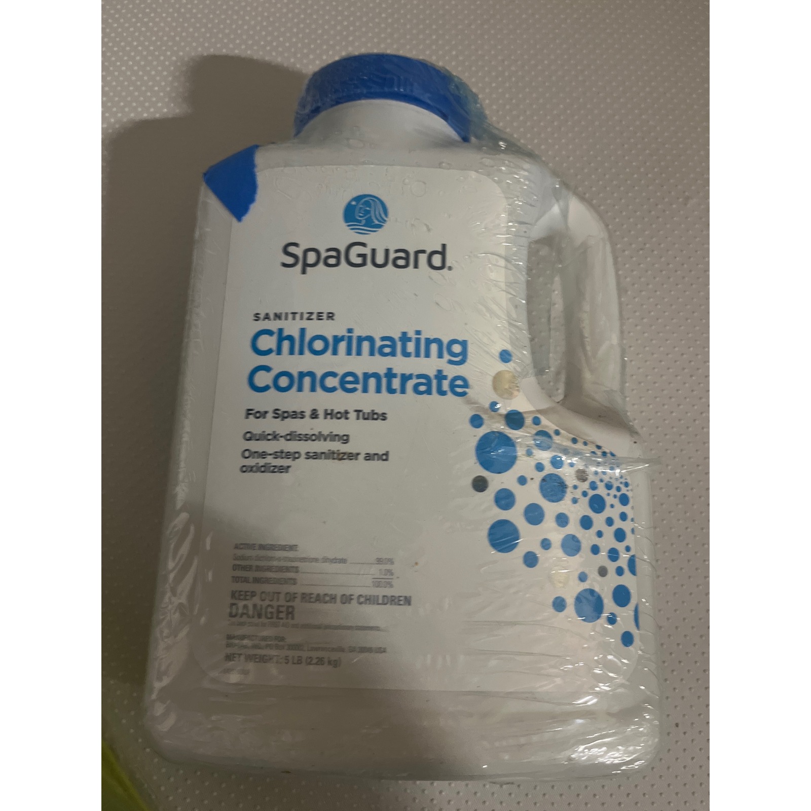 SpaGuard Chlorinating Concentrate Sanitizer for Spas & Hot Tubs 5 lb