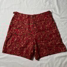 Lauren Ralph Lauren Women's 100% Linen Floral Chino Shorts Sz 6P Casual Hawaiian