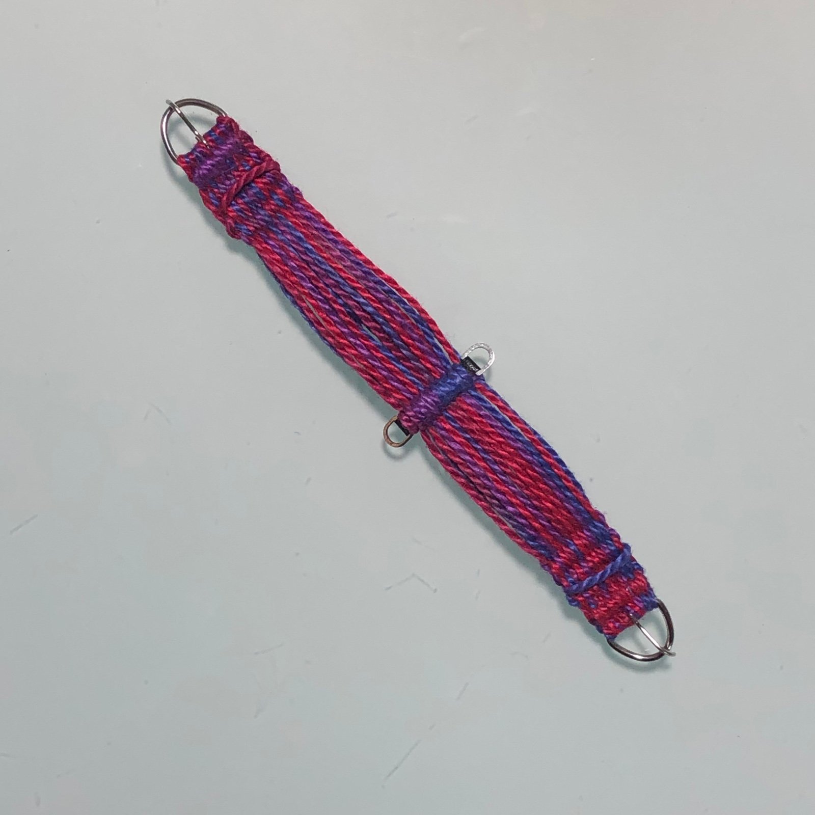 CM Breyer Traditional Model Horse Tack Accessories Magenta Woven Western Cinch
