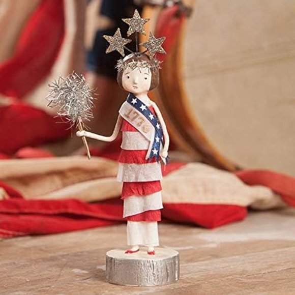 Michelle Lauritsen - Miss 1776 - Bethany Lowe - Patriotic Figurine