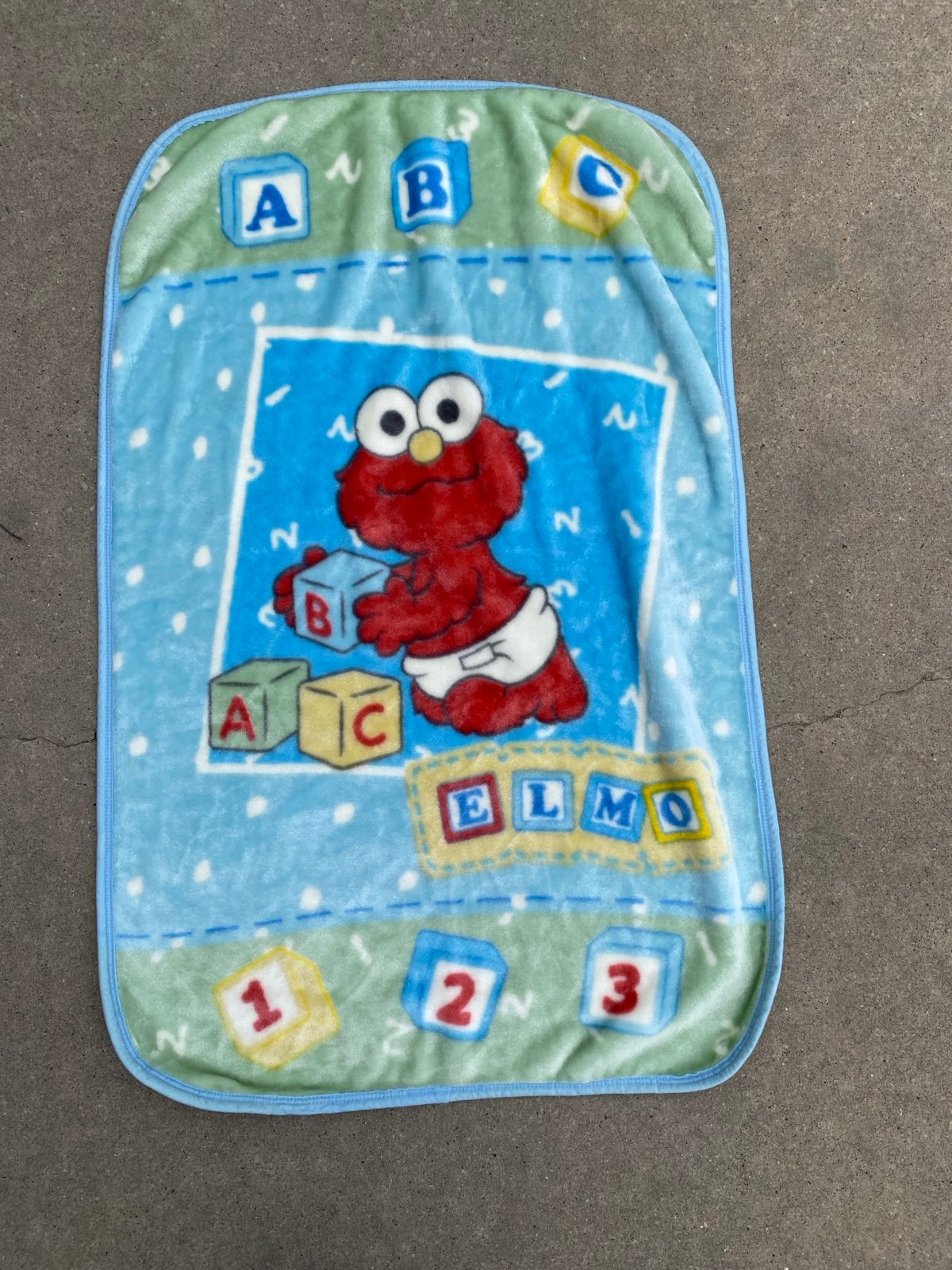 Elmo baby blanket