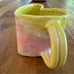 Be Present Mindfullness Heart Shaped Handmade Mug