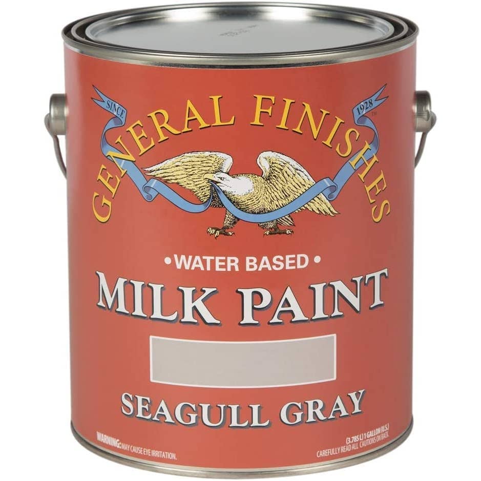 General Finishes Seagull Gray Milk Paint GALLON