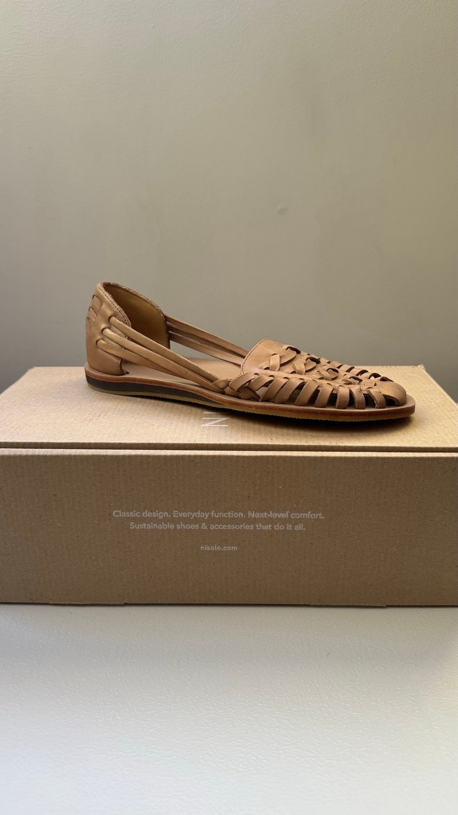 Brand New Nisolo - Women's Huarache Sandal - Size 7