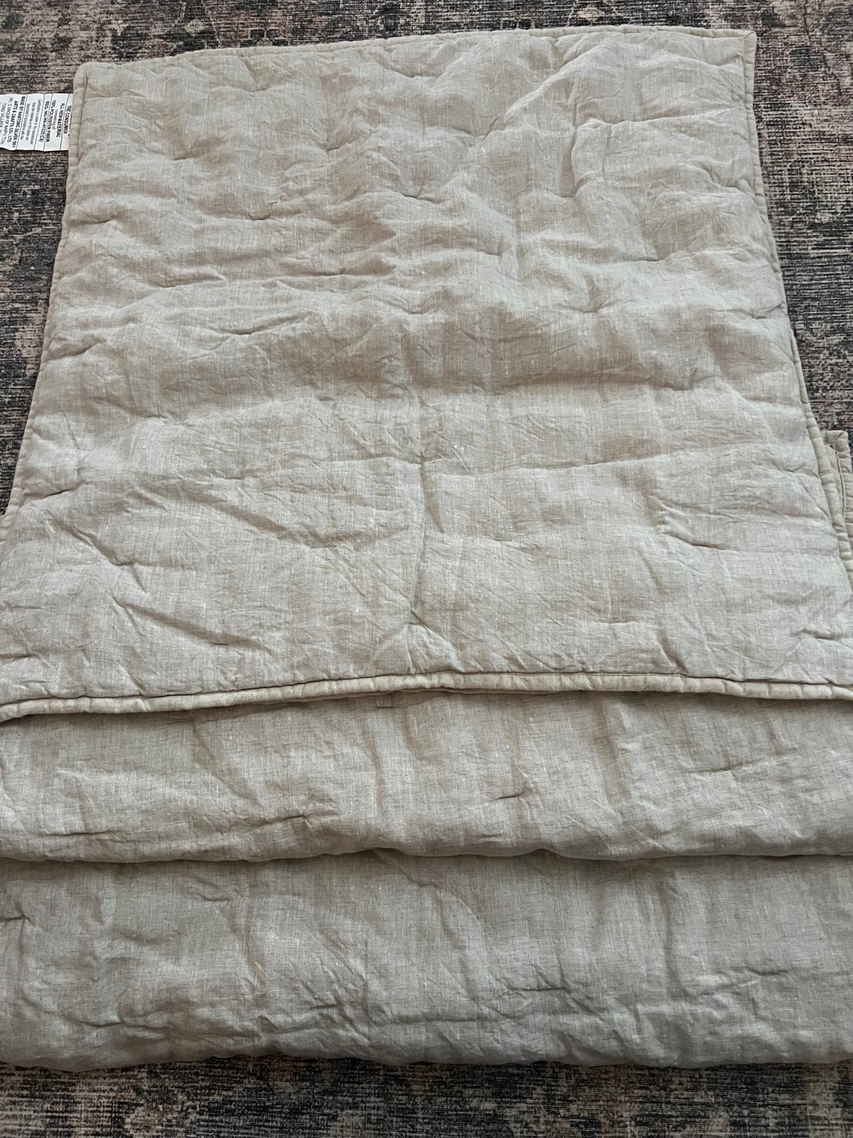 Pottery Barn Linen Euro Covers