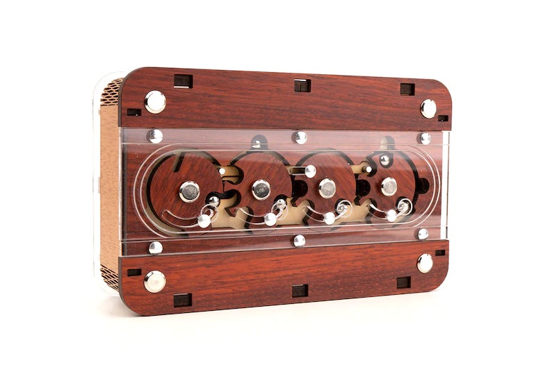 Sequence puzzle, brain teaser puzzle box, mechanical puzzle for adults，idjs