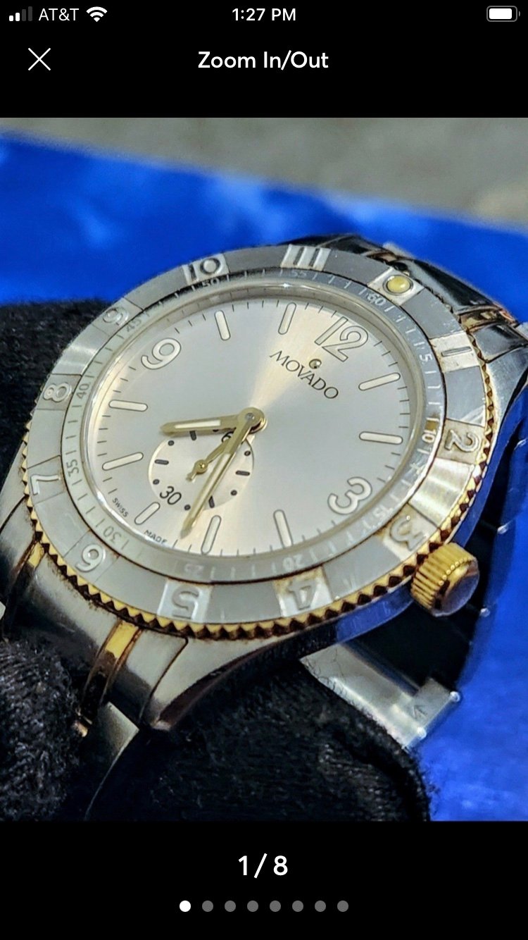 Movado Gentry Swiss Made 81.N2.1890 Classic Men's Watch