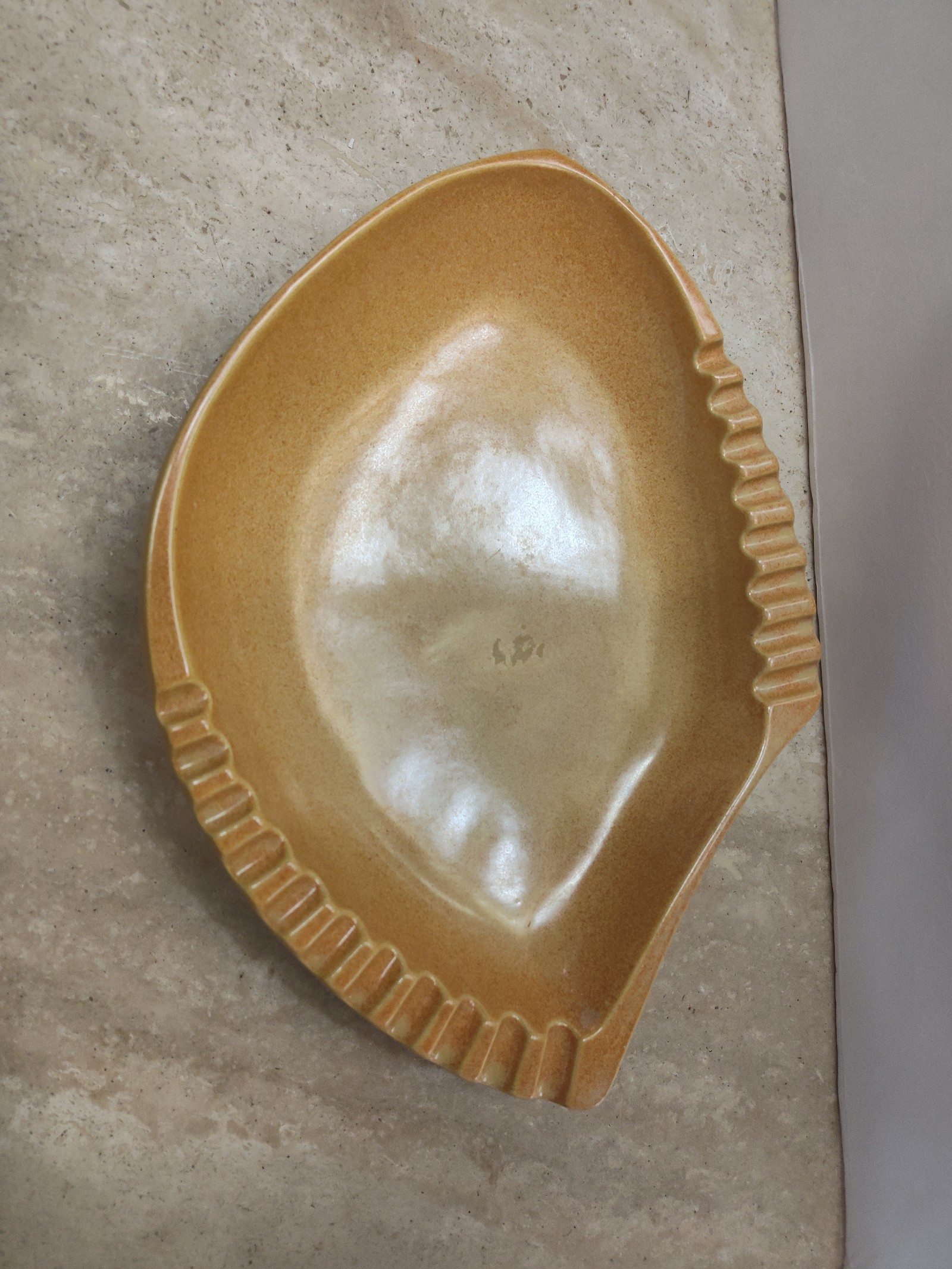 Vintage Roseville pottery ashtray