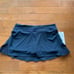 LULULEMON PLAY OFF THE PLEATS SKIRT/SKORT 13”-TRUE NAVY-8/10