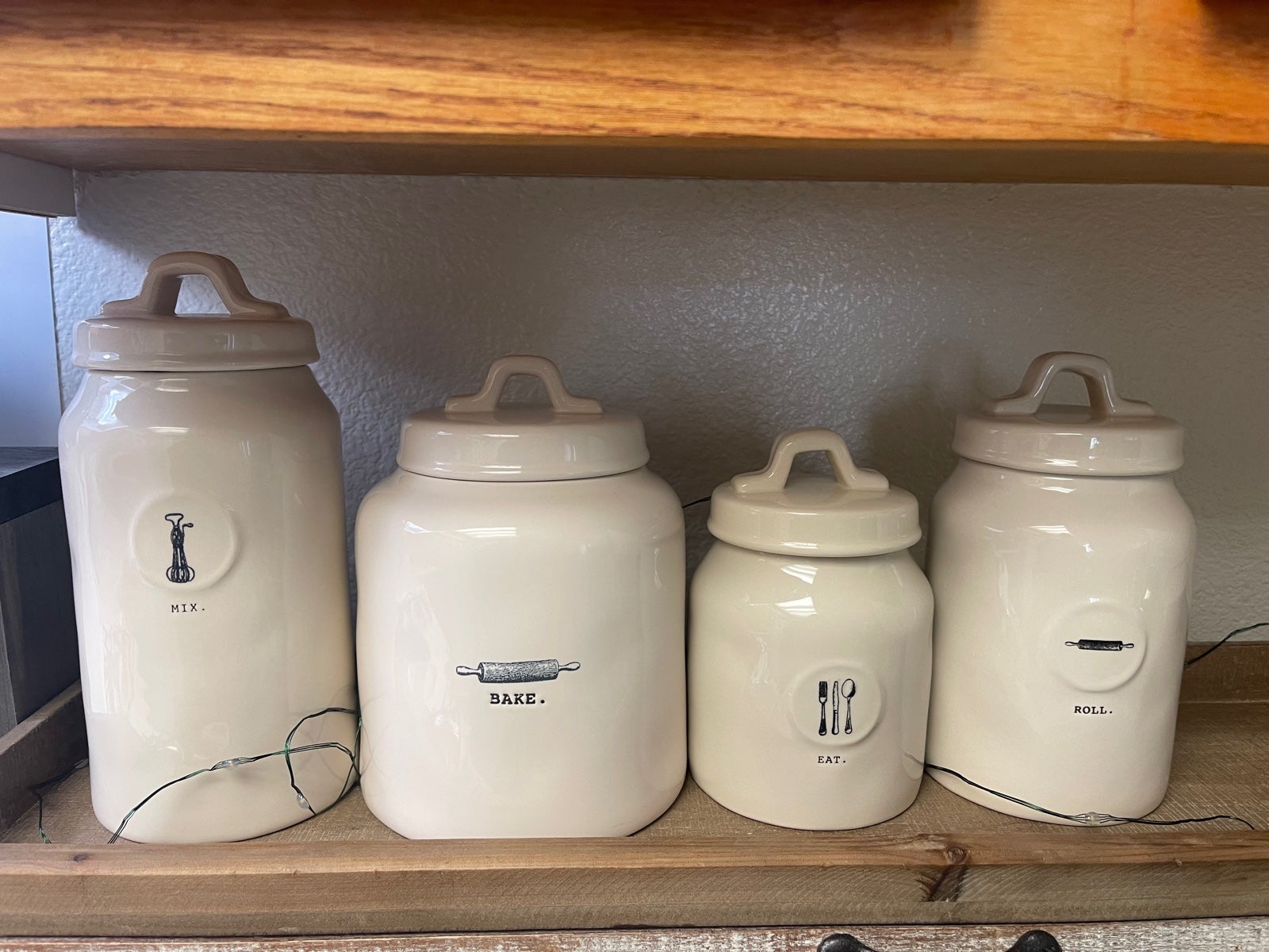 Rae Dunn Icon Canister Set