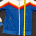 Aviator Nation Classic Windbreaker Size Medium Multicolor California 70s Glam