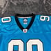 Reebok NFL Carolina Panthers Julius Peppers #90 Jersey Blue Men's L Stitched