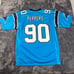 Reebok NFL Carolina Panthers Julius Peppers #90 Jersey Blue Men's L Stitched
