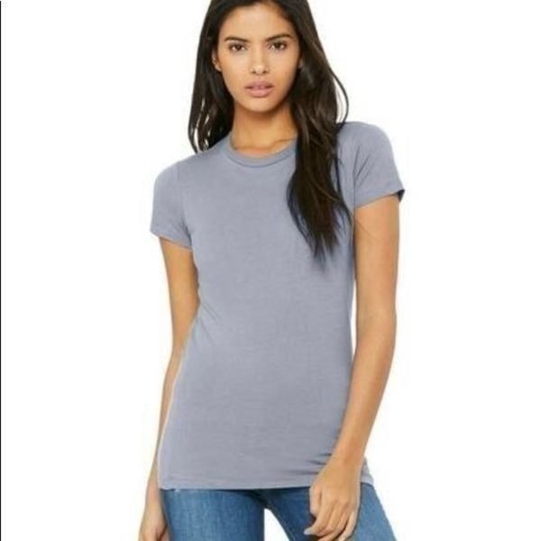 NWT Joie Periwinkle Cotton Blend Scoop-neck, Short Sleeve T-Shirt Size: S