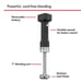 KitchenAid Go Cordless Hand Blender- Matte Black