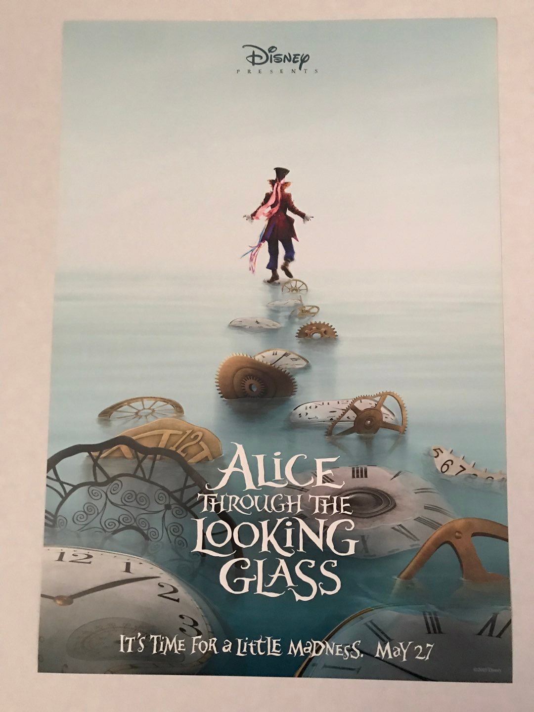 D23 Alice Looking Glass Poster Exclusive