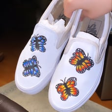 Hand painted vans