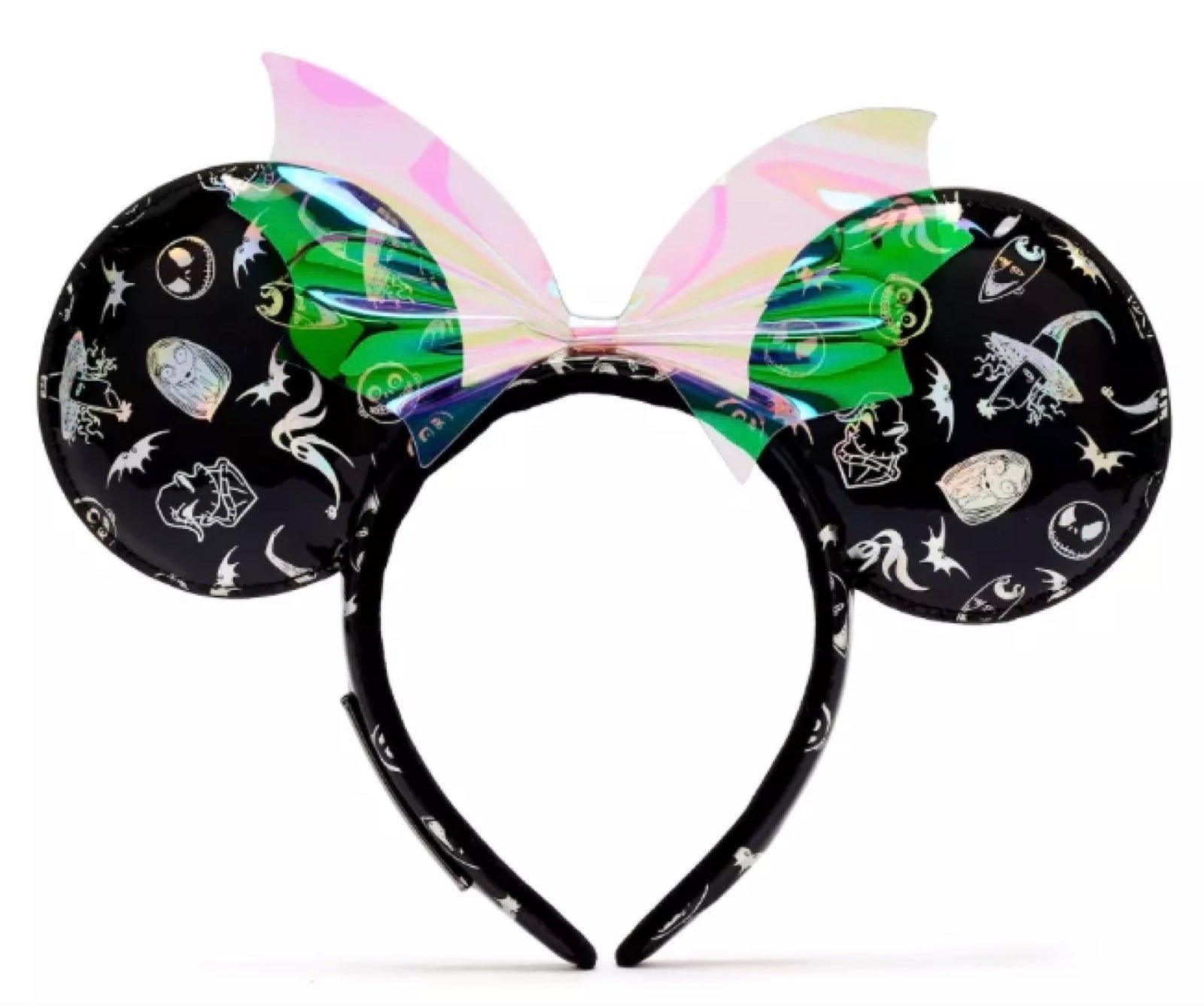 Loungefly The Nightmare Before Christmas Minnie Mouse Ears Headband For Adults