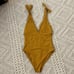 L*Space Isabelle Tie Straps One Piece Swimsuit