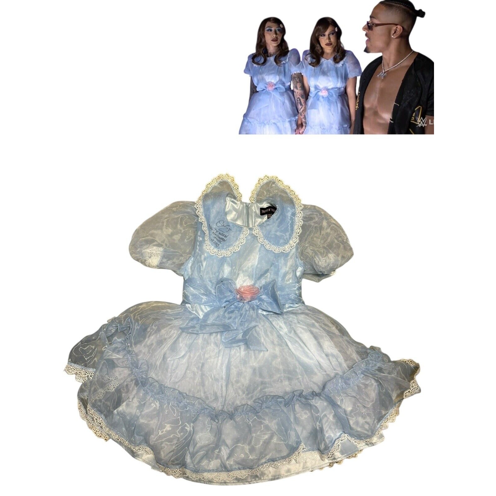 WWE Shotzi Blackheart NXT Halloween Havoc 2023 TV Worn “The Shining” Dress