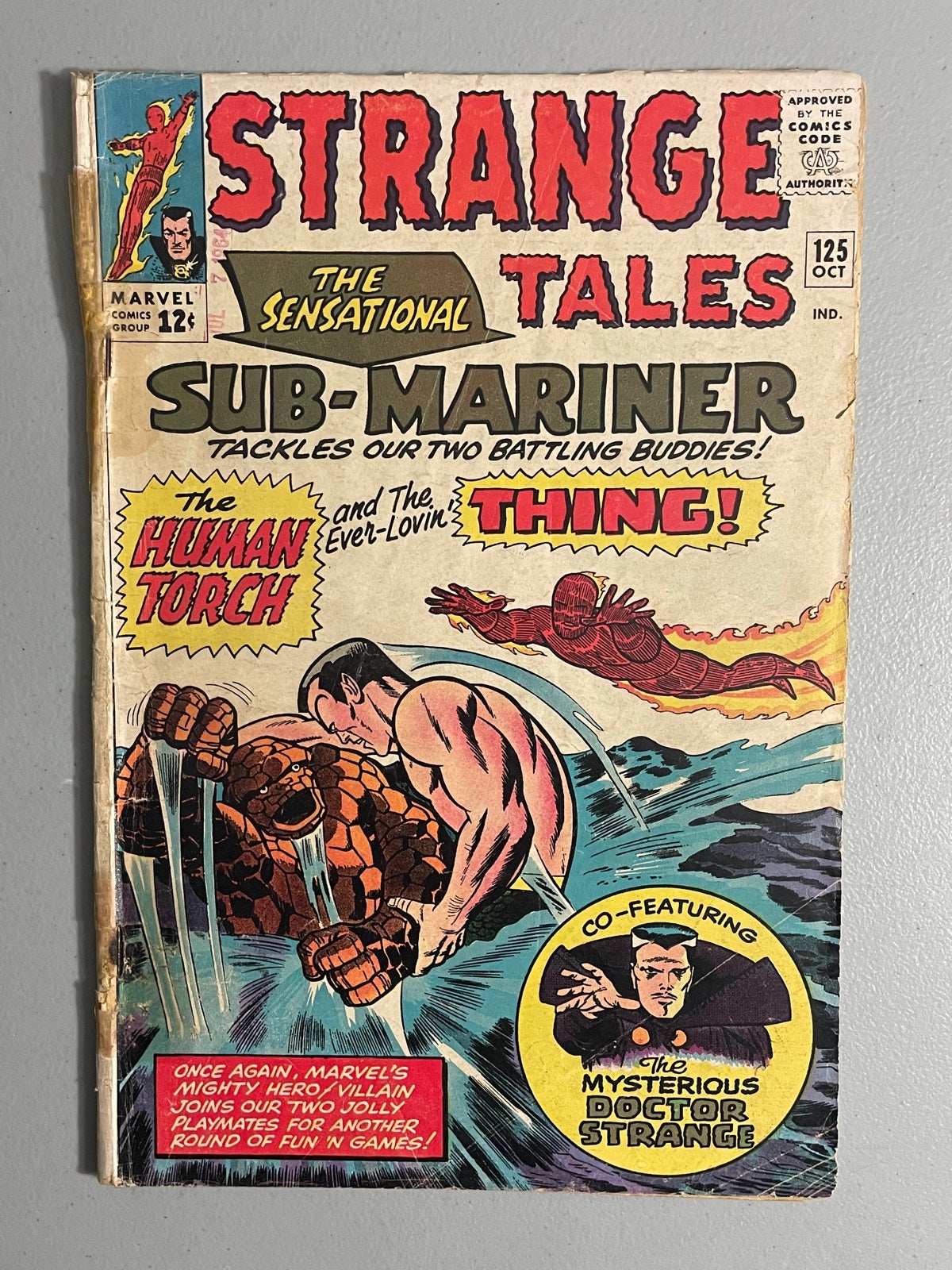 Strange Tales # 125 (Marvel Comics, 1964)