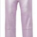 RtA Denim Lambskin Leather Flare Pants