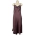 NWT Show Me Your MuMu Verona Cowl Dress Dusty Plum Luxe Satin Sz L