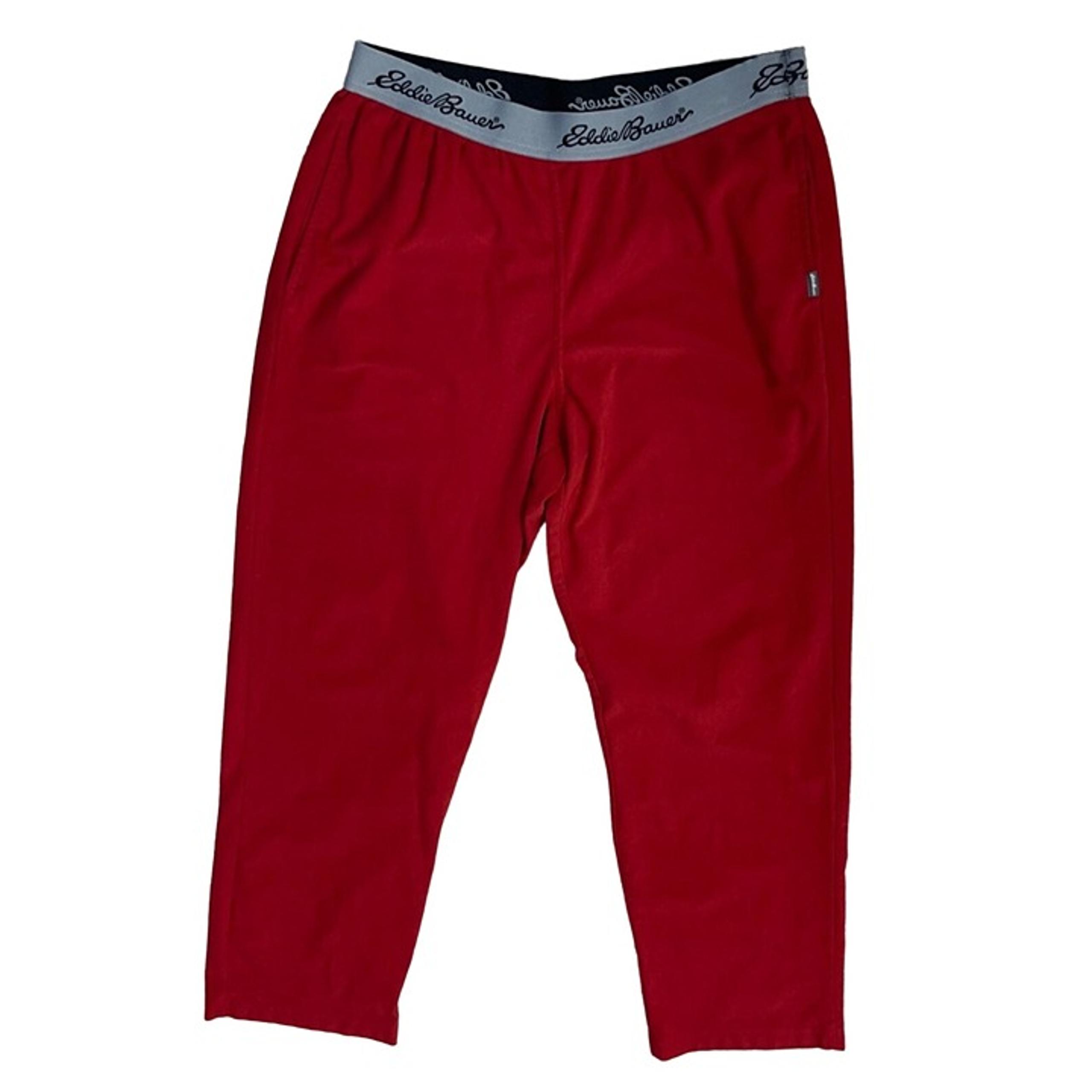 Eddie Bauer Sleepwear Men's Pajama Pants Red Size M Medium