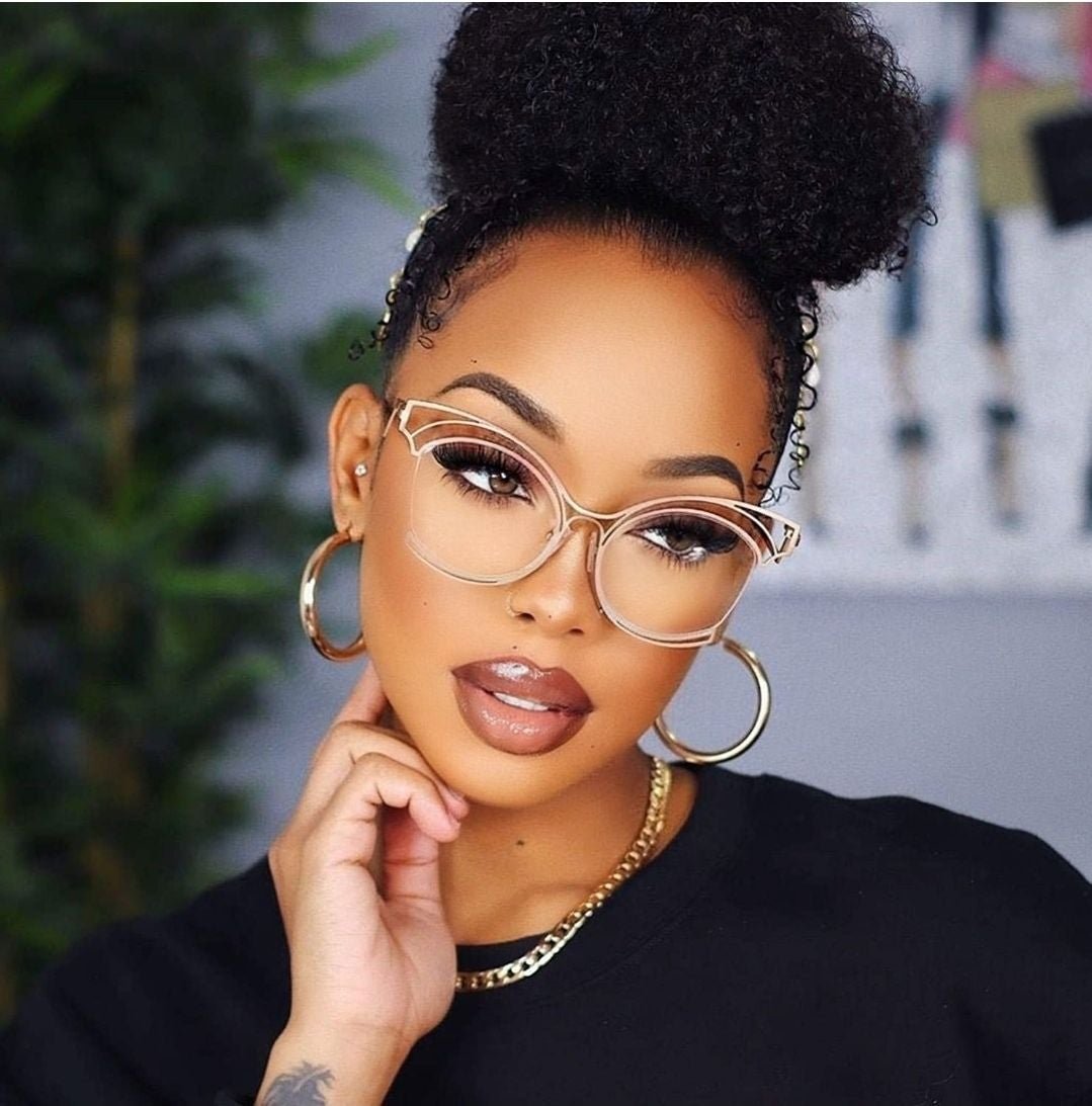 Celebrity Golden butterfly dream eyeglas