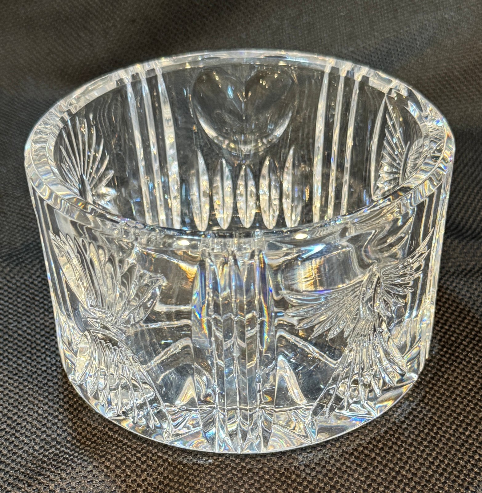 WATERFORD Crystal Millennium Series Champagne/Wine Bottle Coaster IRELAND