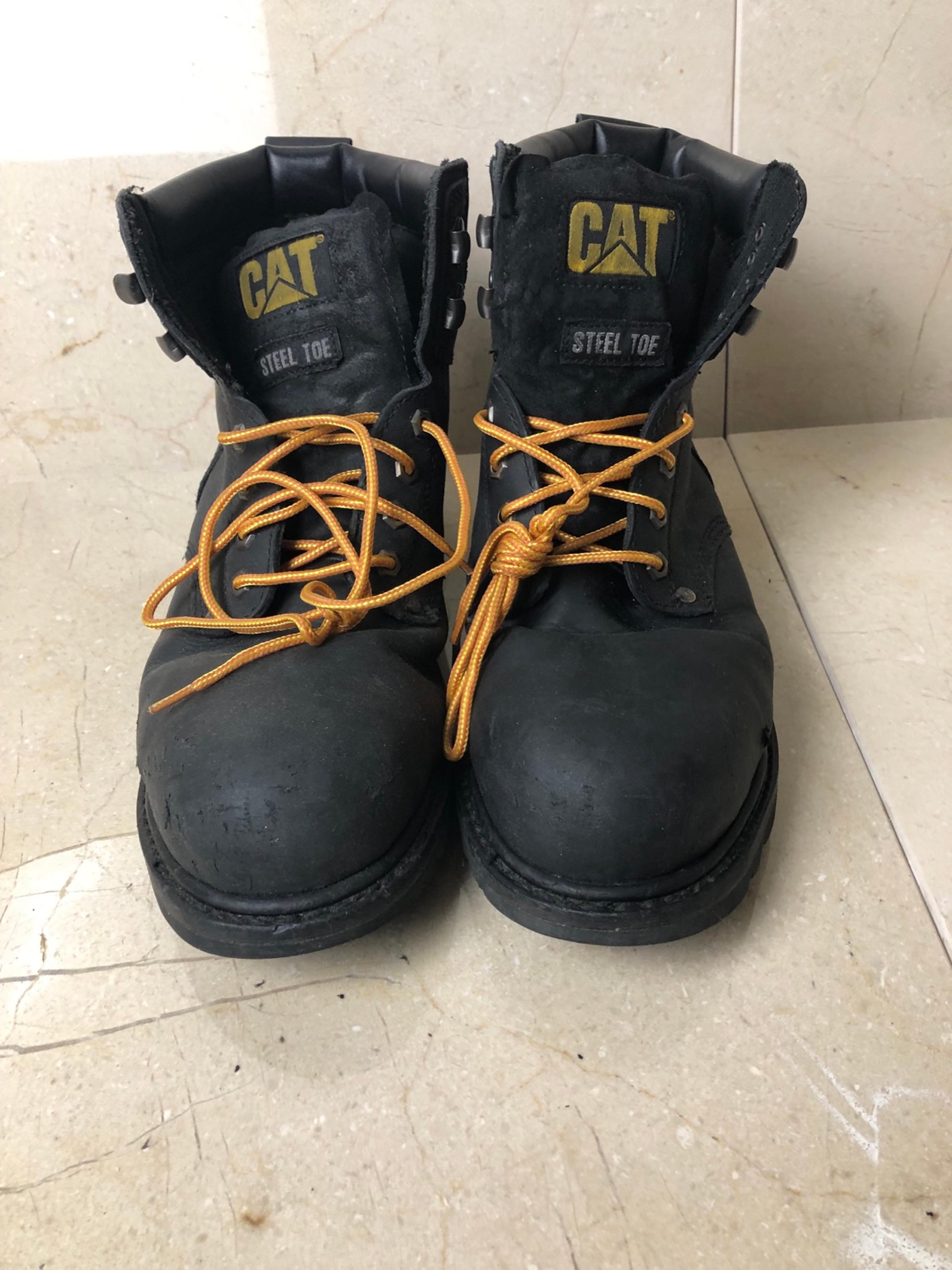 Caterpillar Mens Waterproof CSA llBlack Work Boots Composite 12uk