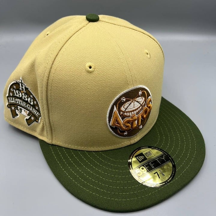 Houston Astros Hat Men 7 7/8 59Fifty New Era MLB All Star Game Fitted Cap New