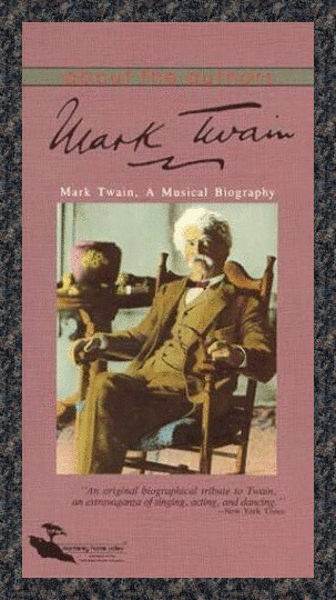 Mark Twain - A Musical Biography (VHS, 1993) Monterey Video new sealed