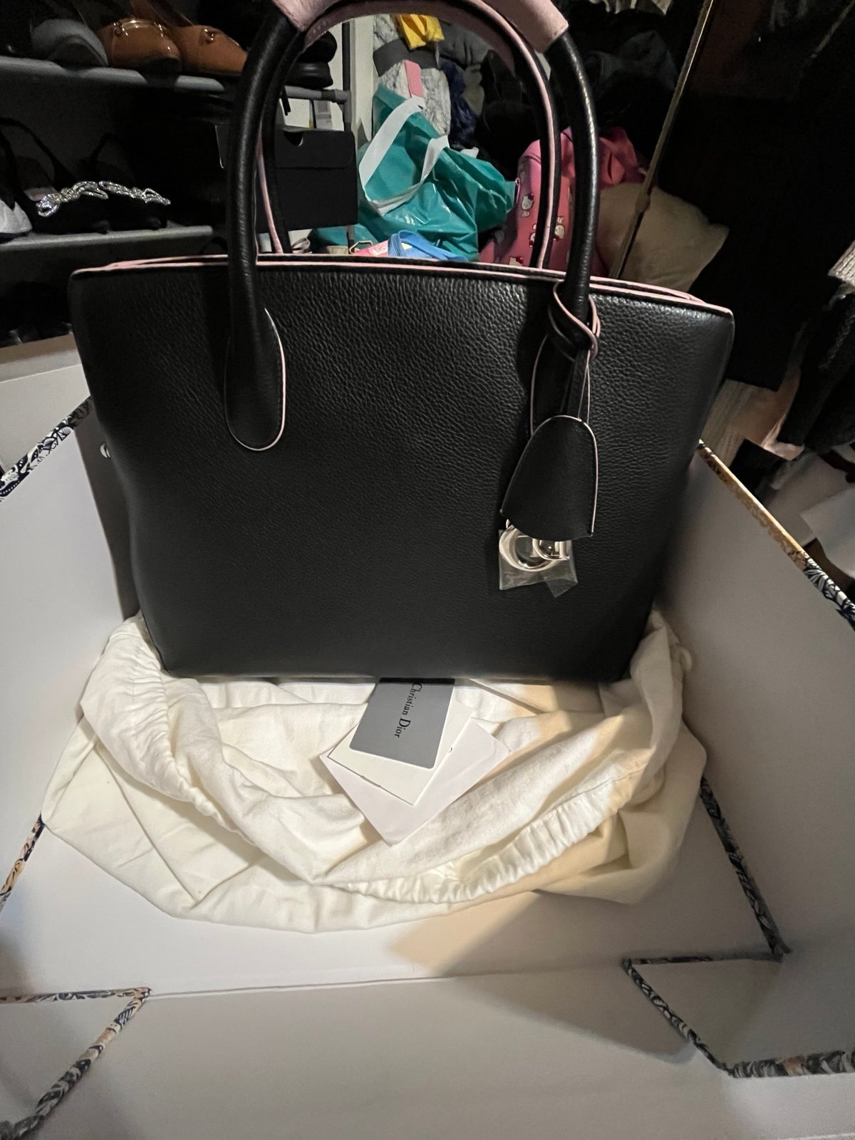 Authentic Dior handbag. No tarnishing, near new condition.